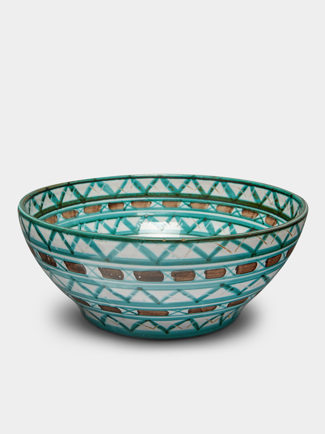 Antique and Vintage - 1950s Robert Picault Ceramic Serving Bowl -  - ABASK - 