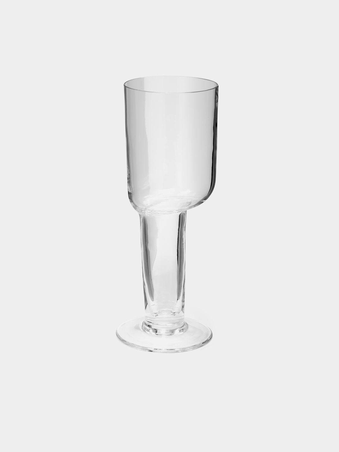 Carlo Moretti - Asymmetric Hand-Blown Murano Water Glass - ABASK