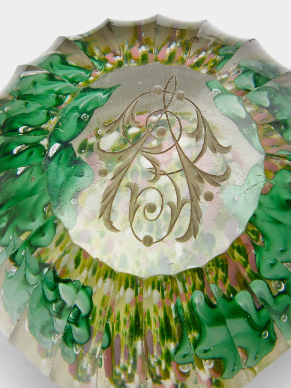 Antique and Vintage - Mid-Century Murano Glass Paperweight -  - ABASK