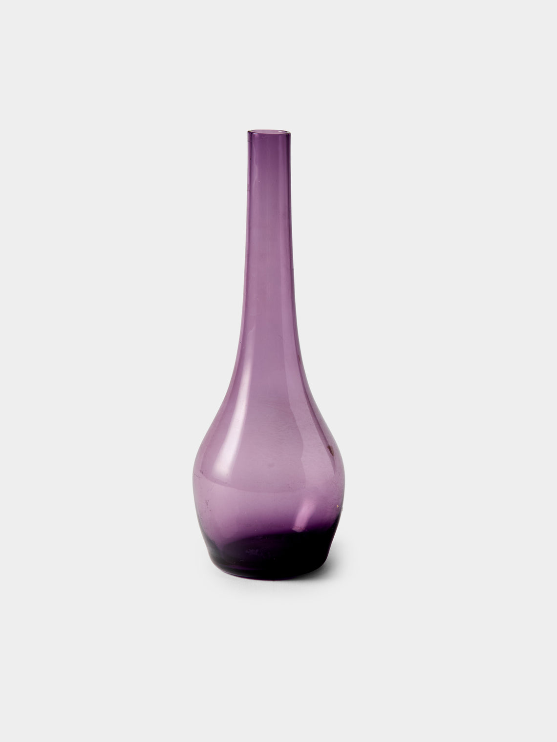 Antique and Vintage - Mid-Century Glass Bud Vases (Set of 8) - Purple - ABASK