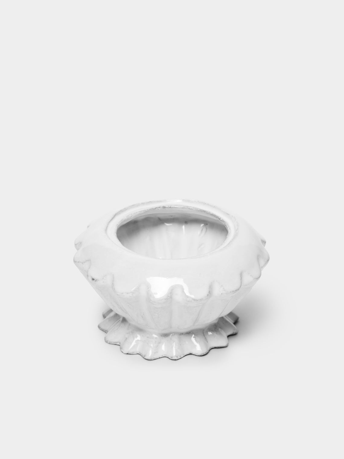 Astier de Villatte - Peggy Hand-Glazed Ceramic Sugar Bowl -  - ABASK