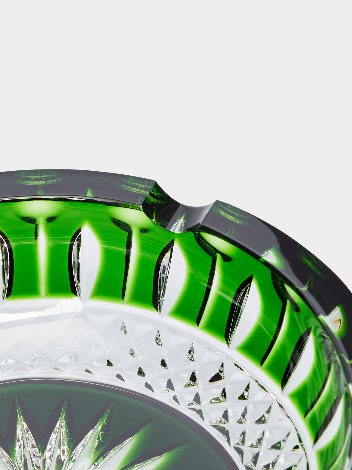 Cristallerie De Montbronn - Wien Cut Crystal Ashtray -  - ABASK