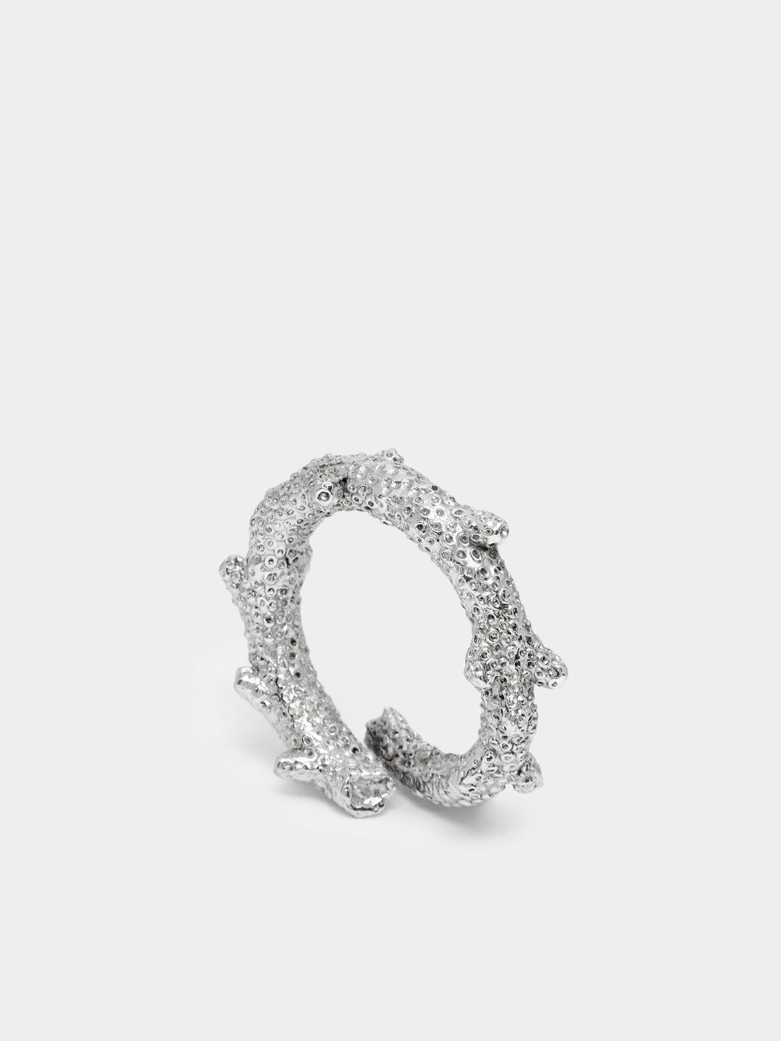 Objet Luxe - Silver-Plated Napkin Rings (Set of 4) -  - ABASK - 