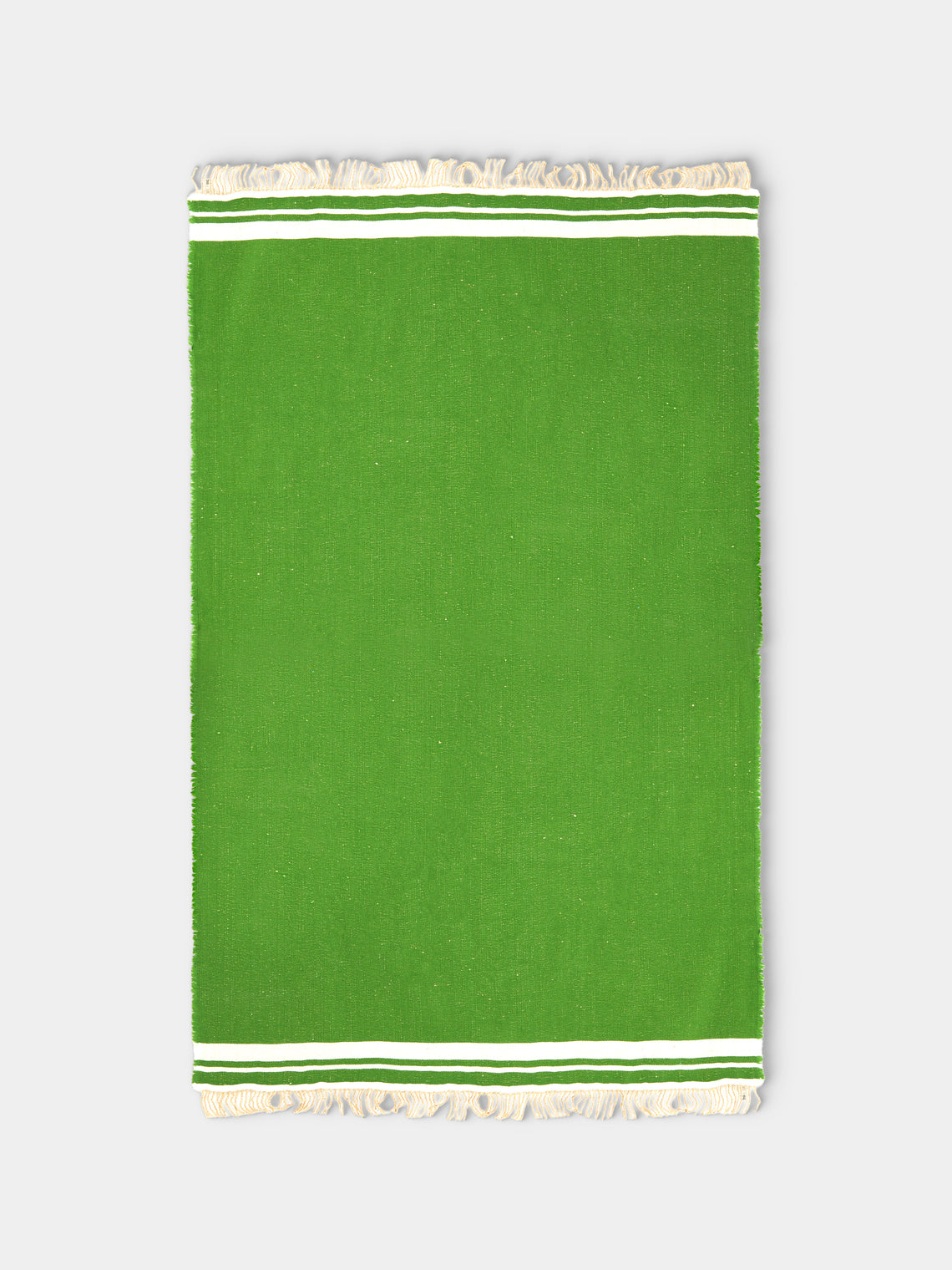 The House of Lyria - Boscaglia Hand-Dyed Wool Throw (73in/1.9m) - Green - ABASK - 