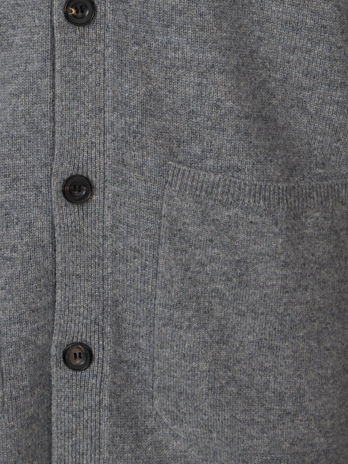 Denis Colomb - Men's Cashmere Boyfriend Cardigan | Size: M - Gray - ABASK
