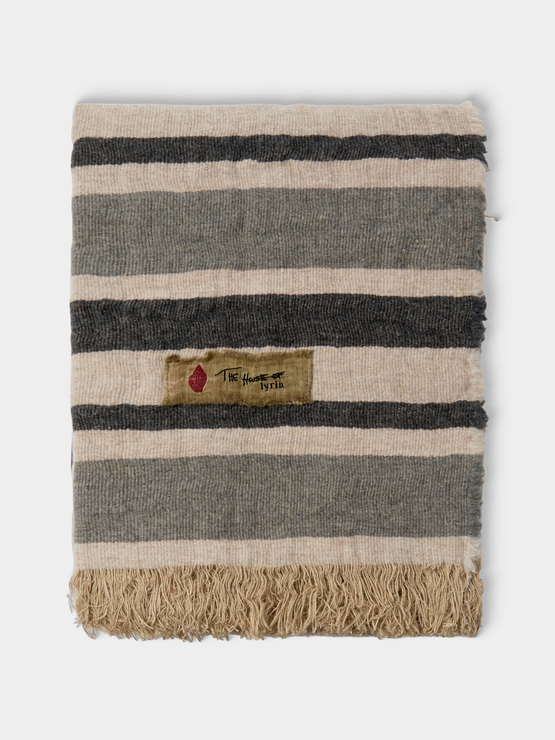 The House of Lyria - Jute and Wool Throw (78.5in/2m) - Multiple - ABASK