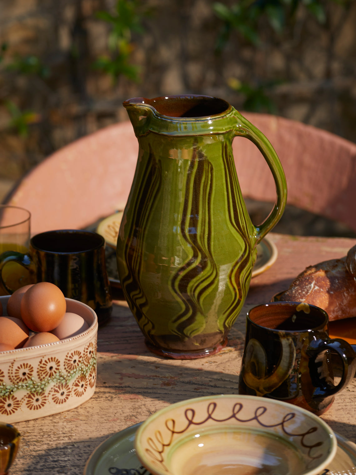 Slipware Large Jug