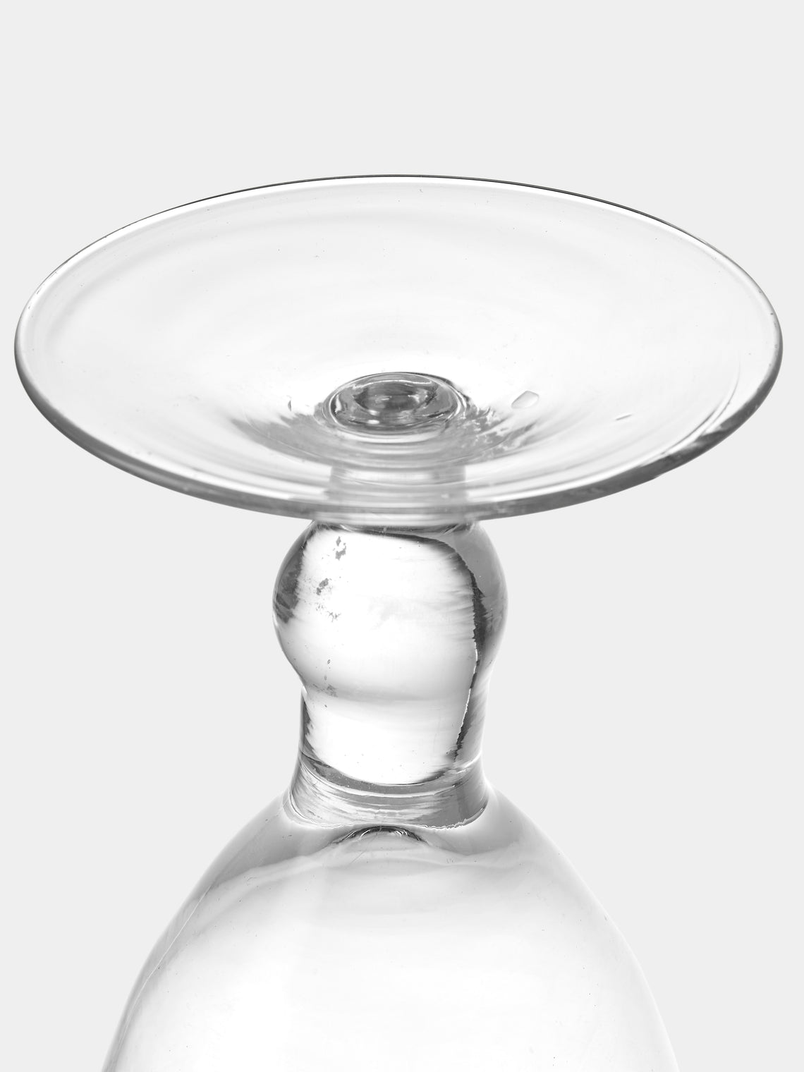 Antique and Vintage - Early-20th-Century Venetian Glass Lidded Apothecary Jar - White - ABASK