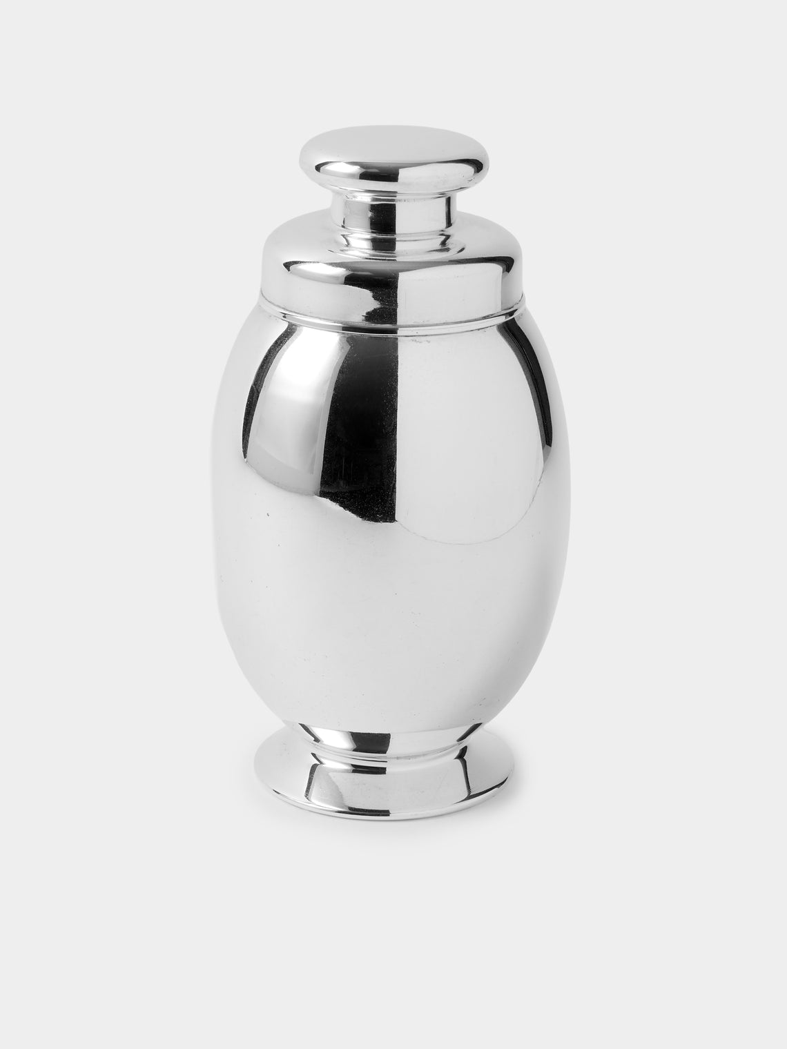 Antique and Vintage - 1940 Solid Silver Cocktail Shaker - Silver - ABASK - 