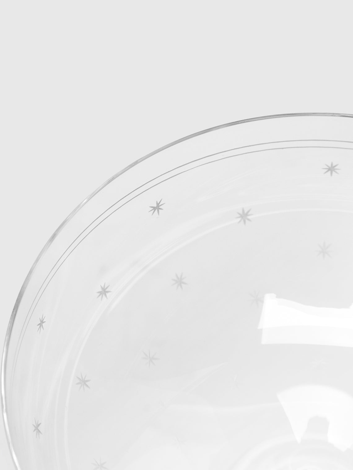 Lobmeyr - Rothschild Stars Hand-Engraved Crystal Champagne Coupe -  - ABASK