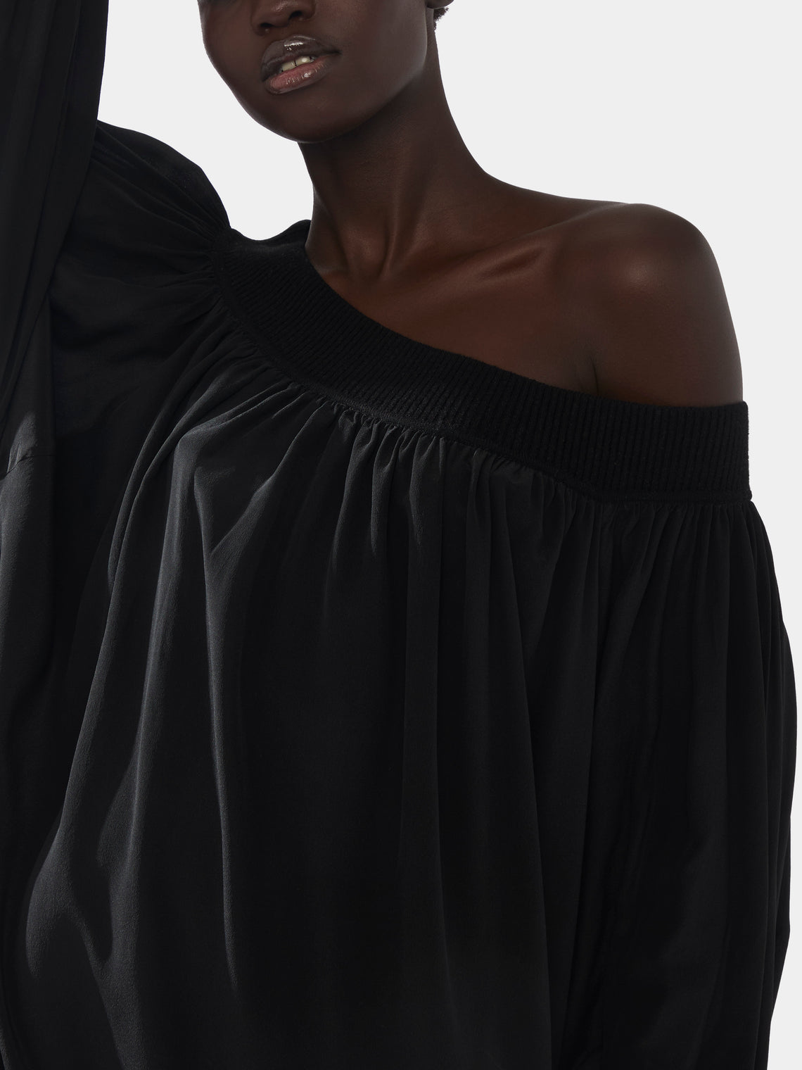 Women's Silk and Cashmere Long Dress