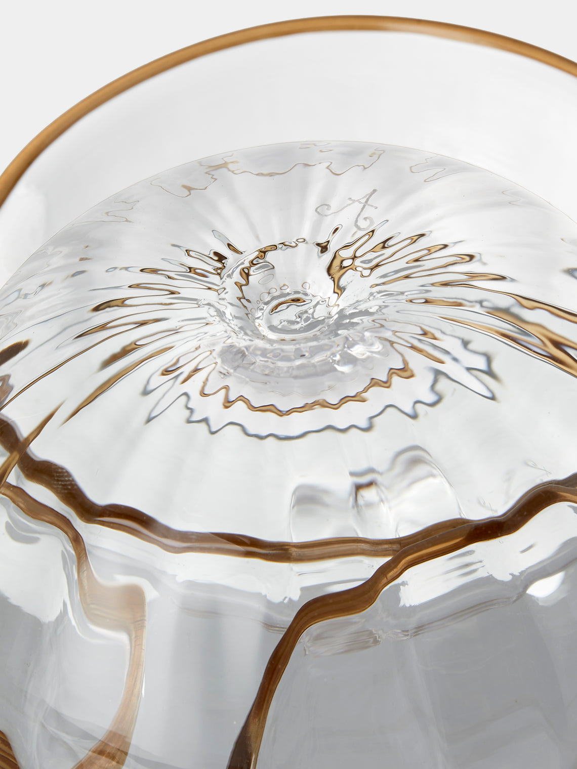 Akua Objects - Peter Hand-Blown Crystal Dessert Bowls (Set of 4) - Clear - ABASK