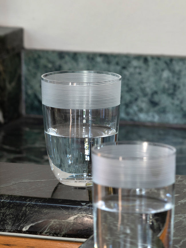 Carlo Moretti - Fili Molati Hand-Blown Murano Glass Collection - Clear - ABASK