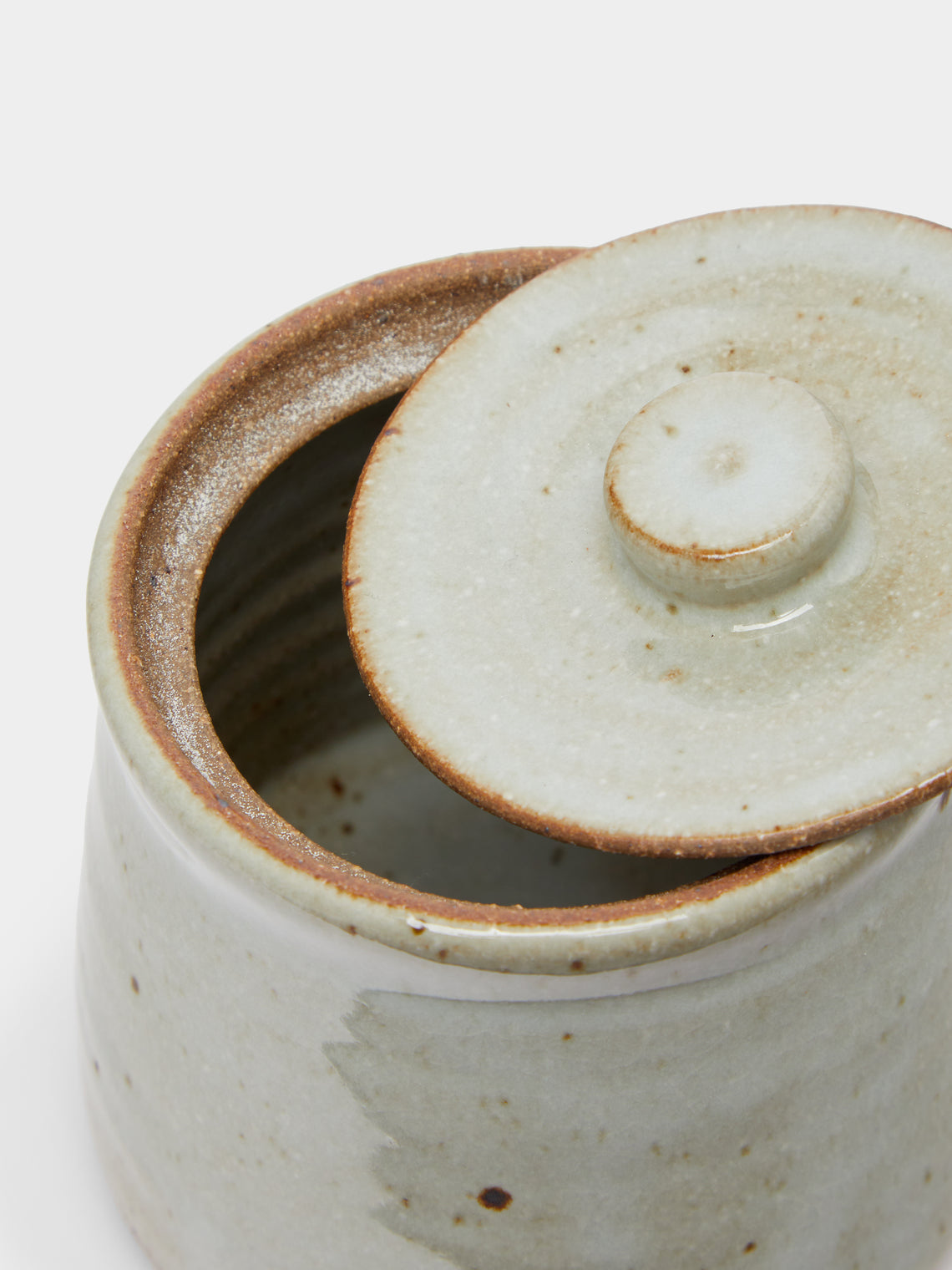 The Leach Pottery - Ceramic Honey Jar -  - ABASK