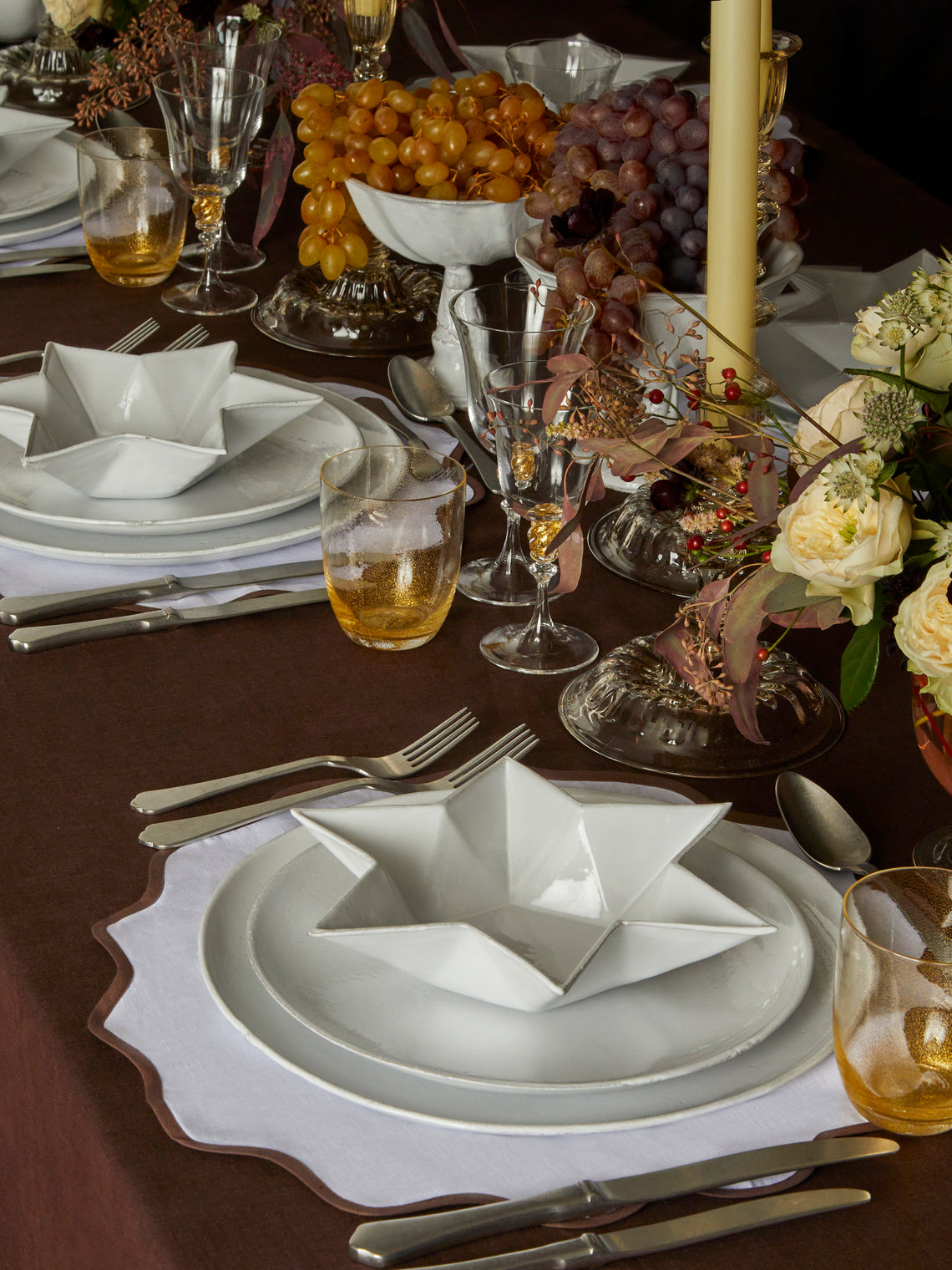 Astier de Villatte - Etoile Soup Plate -  - ABASK