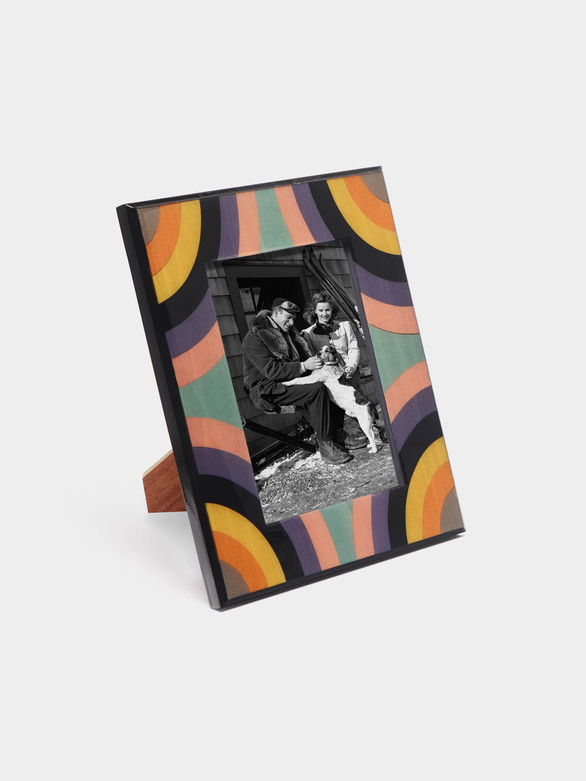 Biagio Barile - Girella Wood Inlay Photo Frame -  - ABASK - 