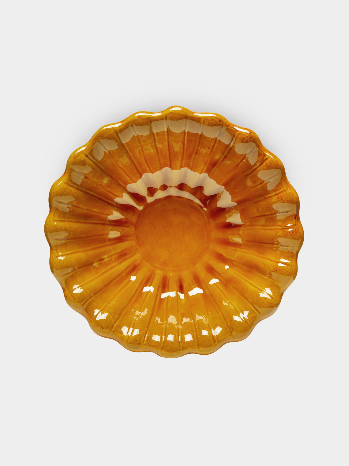 Poterie de Cliousclat - Slipware Serving Bowl -  - ABASK