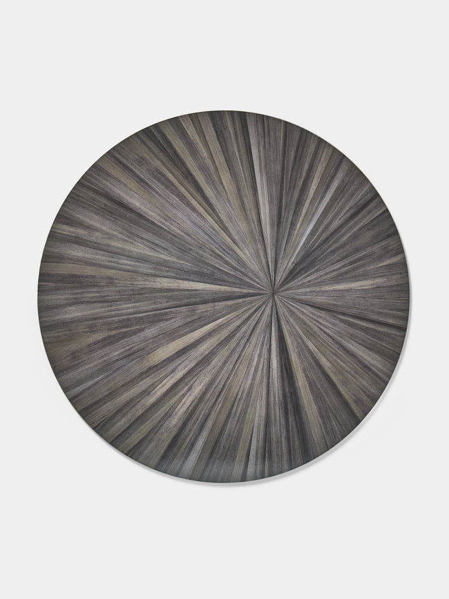 HestiaLiving - Soleil Wood Placemats (Set of 4) - Dark Gray - ABASK - 