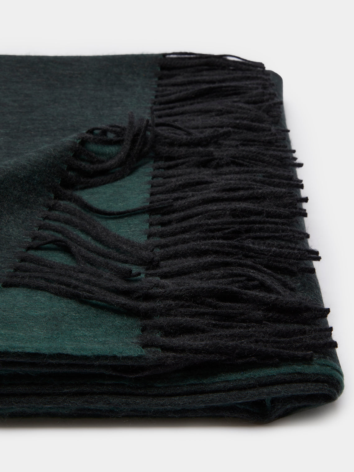 Begg x Co - Arran Cashmere Reversible Blanket -  - ABASK