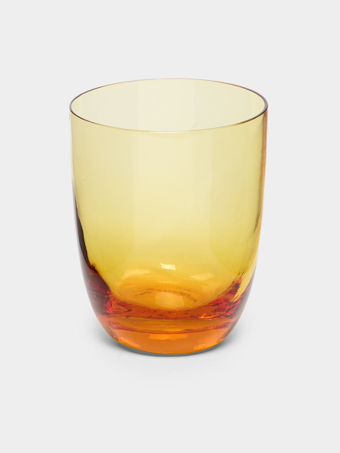 NasonMoretti - Idra Hand-Blown Murano Glass Tumblers (Set of 6) - Yellow - ABASK