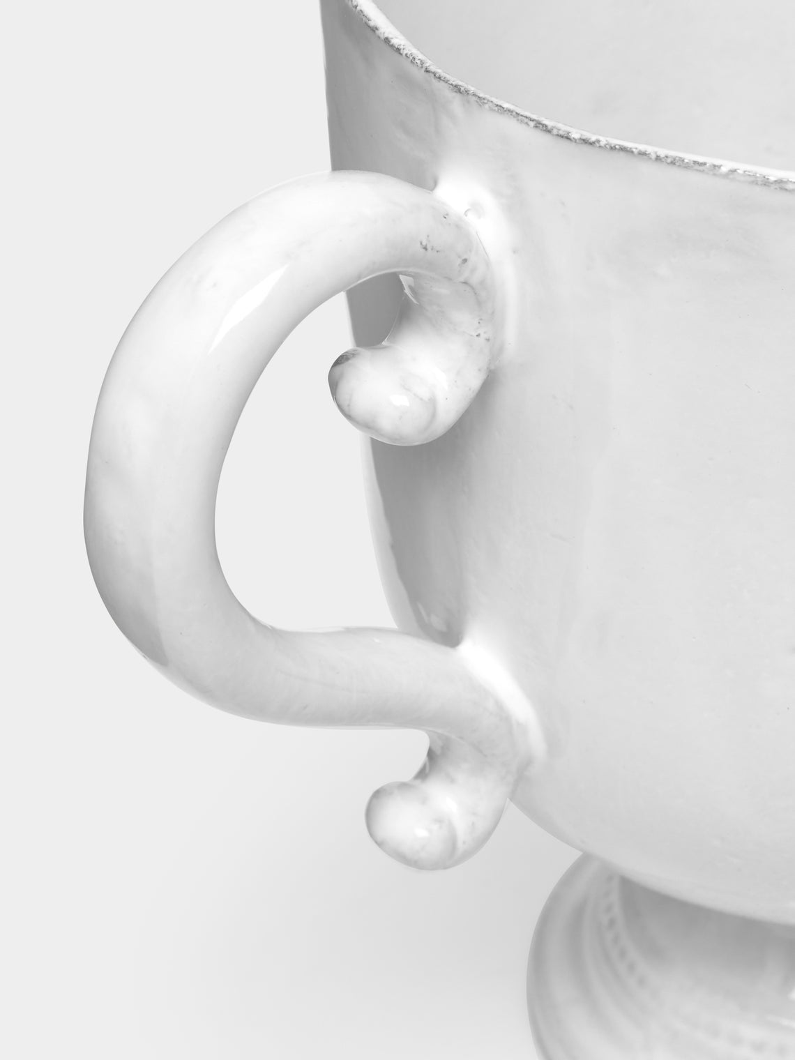 Astier de Villatte - Folk Hand-Glazed Ceramic Vase -  - ABASK