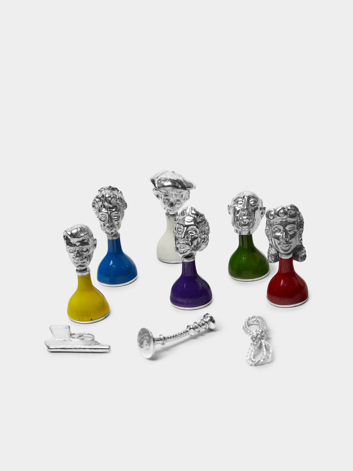 Geoffrey Parker - Leather Cluedo Set -  - ABASK