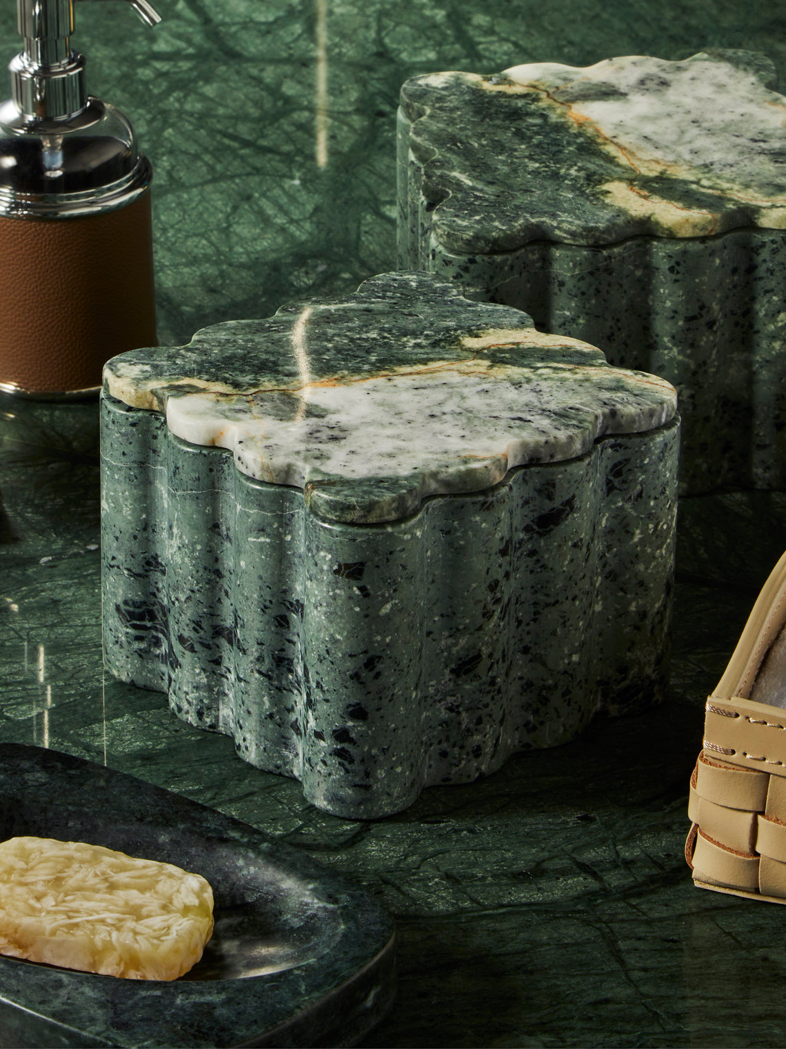Anastasio Home - 'Box Box' Marble Box -  - ABASK