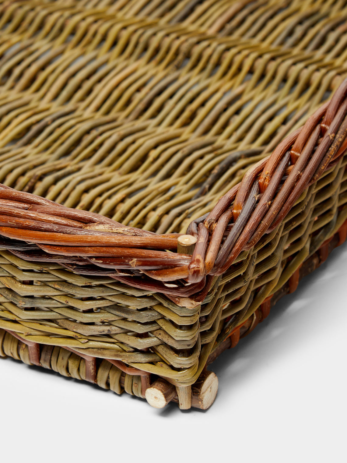 Benjamin Nauleau - Handwoven Willow Large Tray -  - ABASK