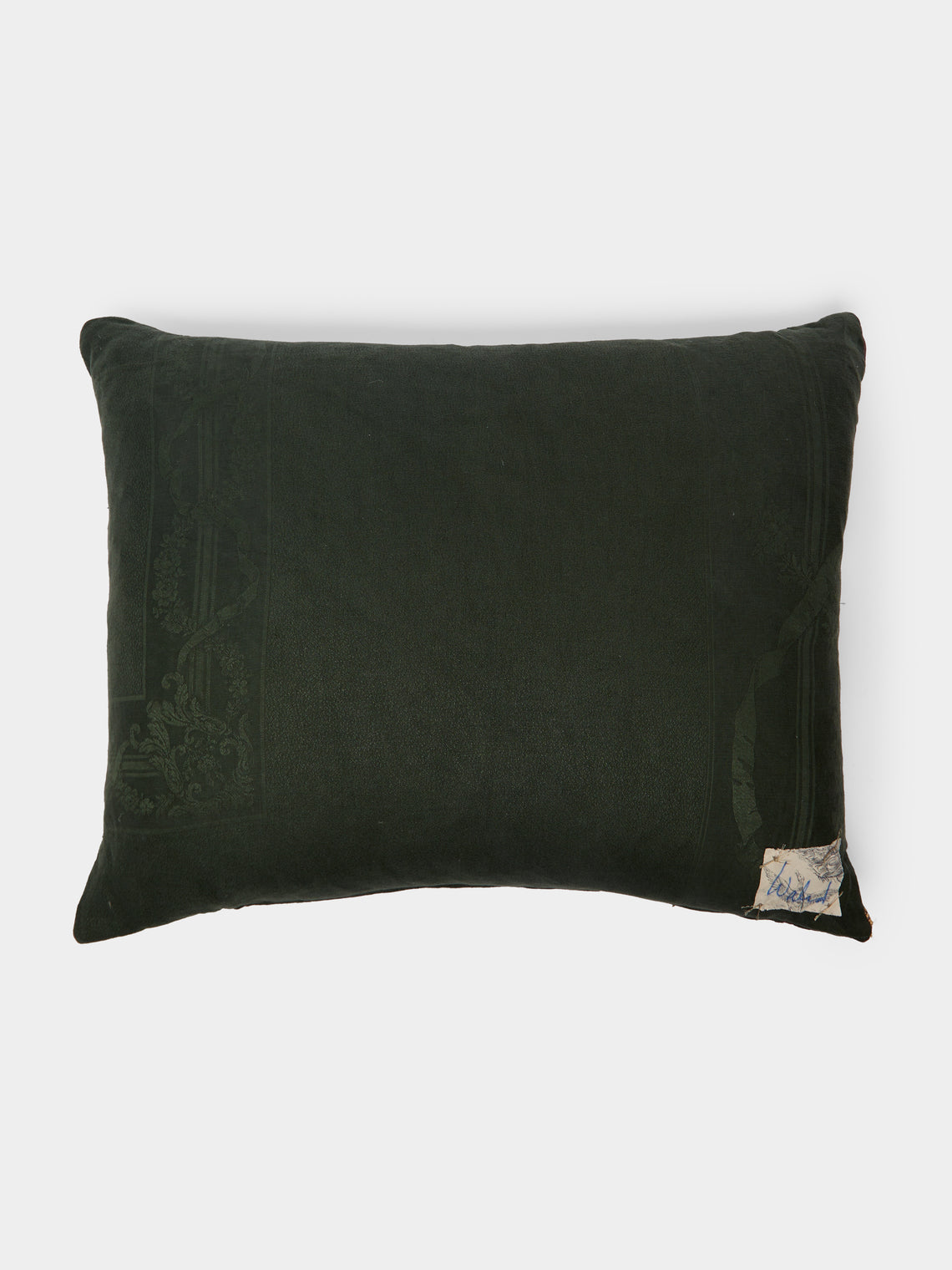 By Walid - 19th-Century Needlepoint Wool Cushion -  - ABASK