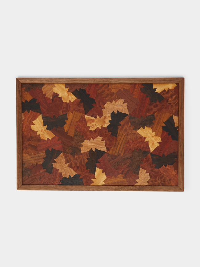 Mori Kougei - Poke Wood Rectangular Tray -  - ABASK - 