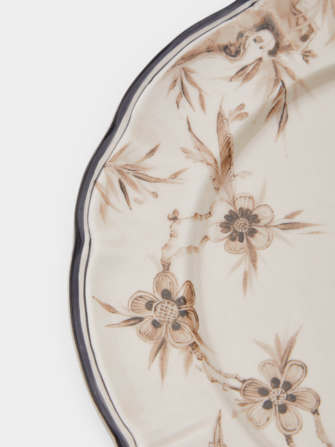 Laboratorio Paravicini - Rocaille Ceramic Dinner Plates (Set of 4) -  - ABASK