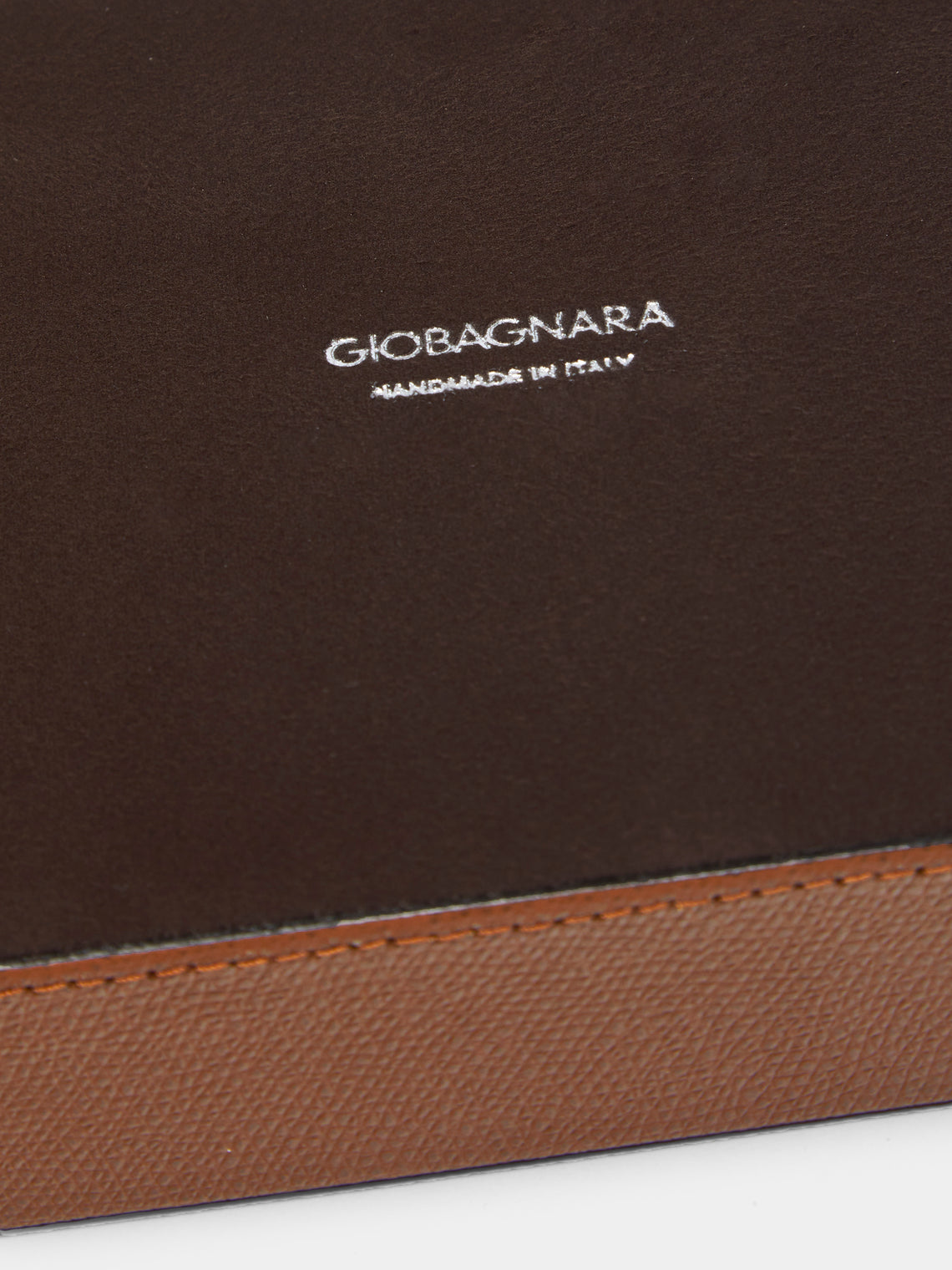 Giobagnara - Soft Leather Valet Tray (8in/20cm) - Brown - ABASK