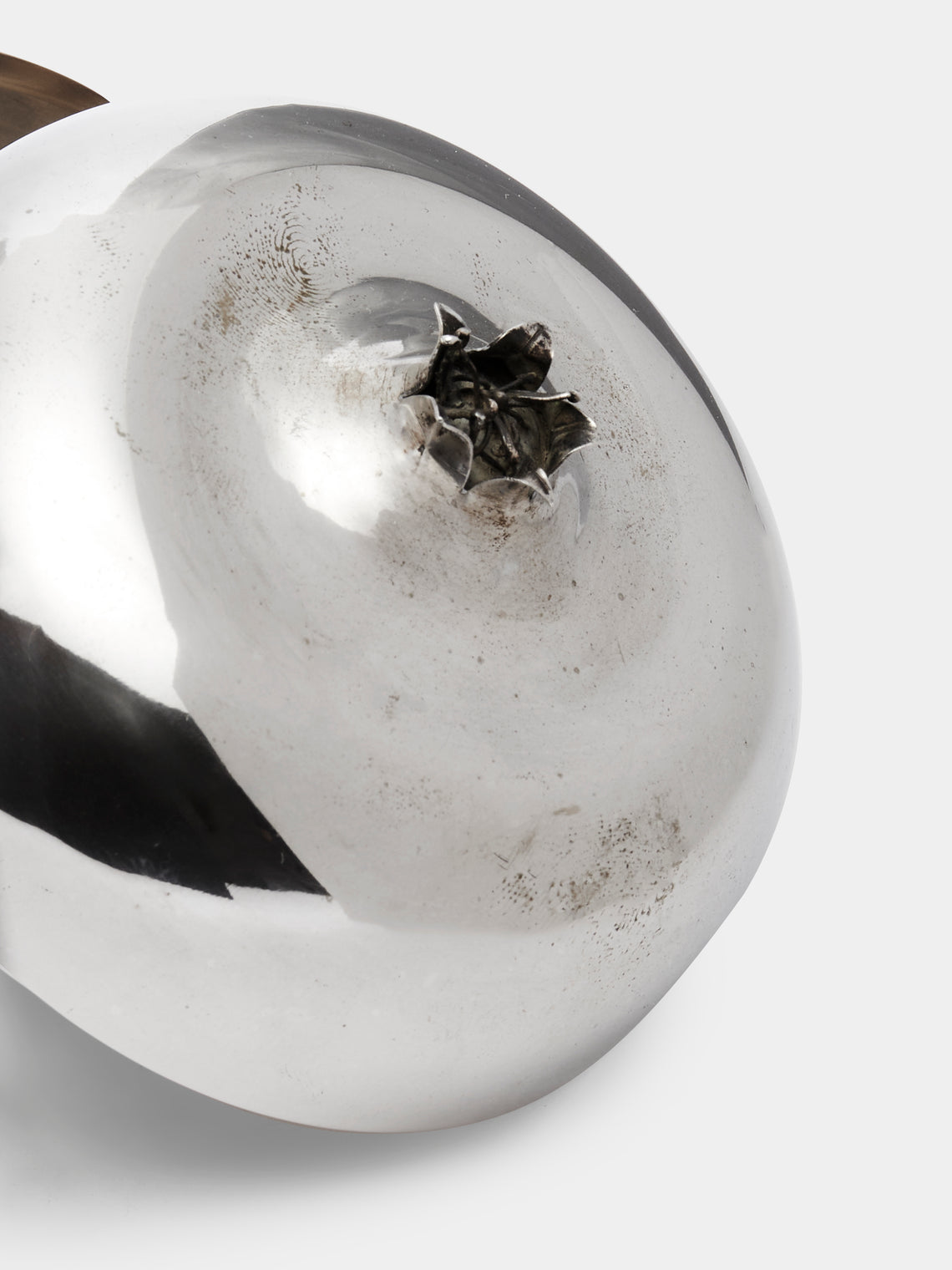 Antique and Vintage - 1920 Silver Pomegranate Box -  - ABASK