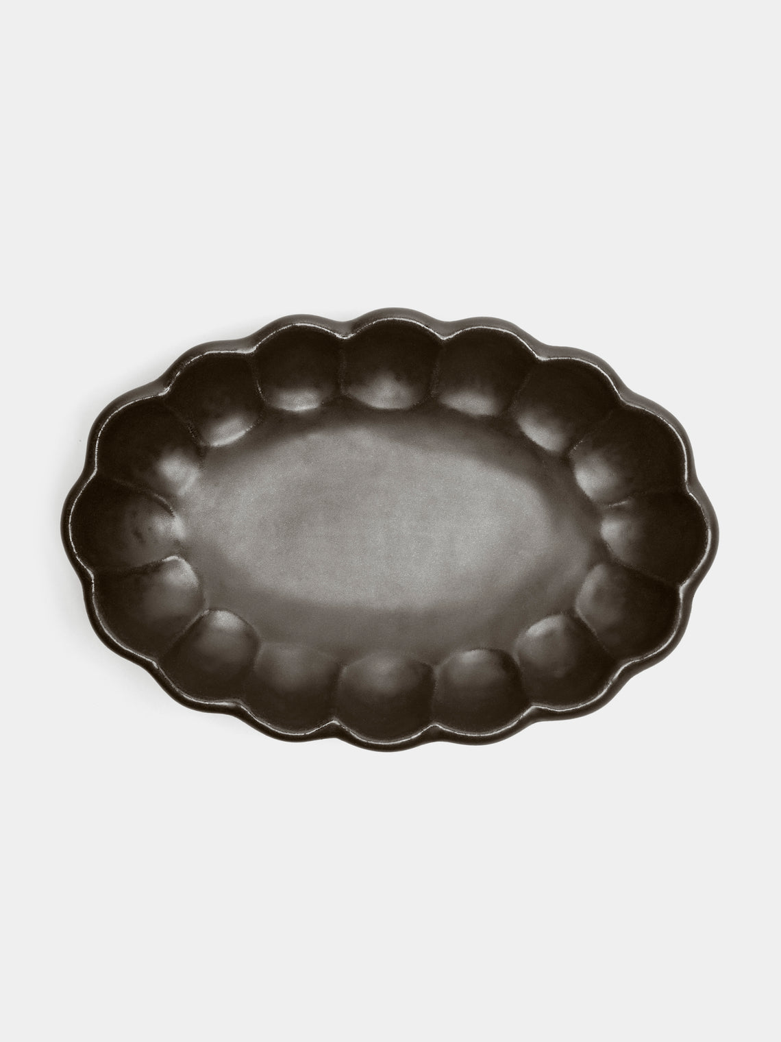 Kaneko Kohyo - Rinka Ceramic Shallow Serving Bowl -  - ABASK