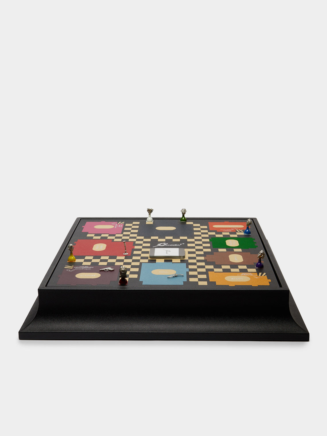 Geoffrey Parker - Leather Cluedo Set -  - ABASK - 