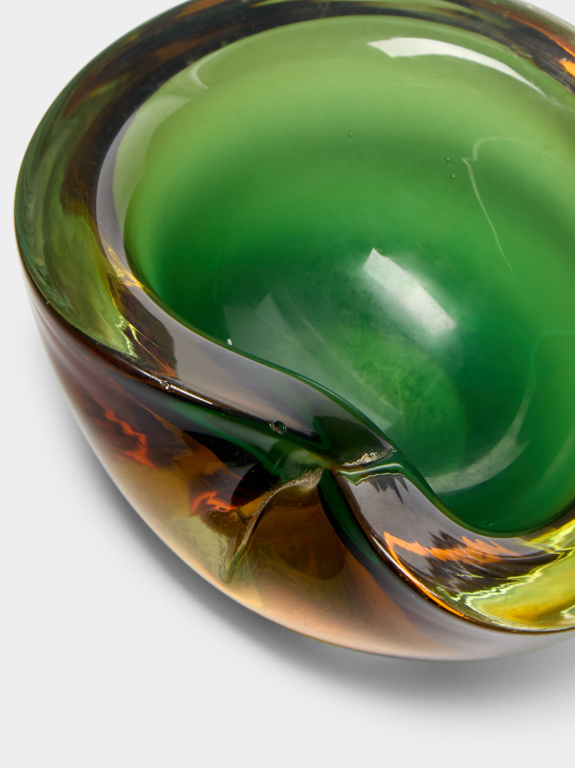 Antique and Vintage - 1960s Italian Glass Ashtray -  - ABASK