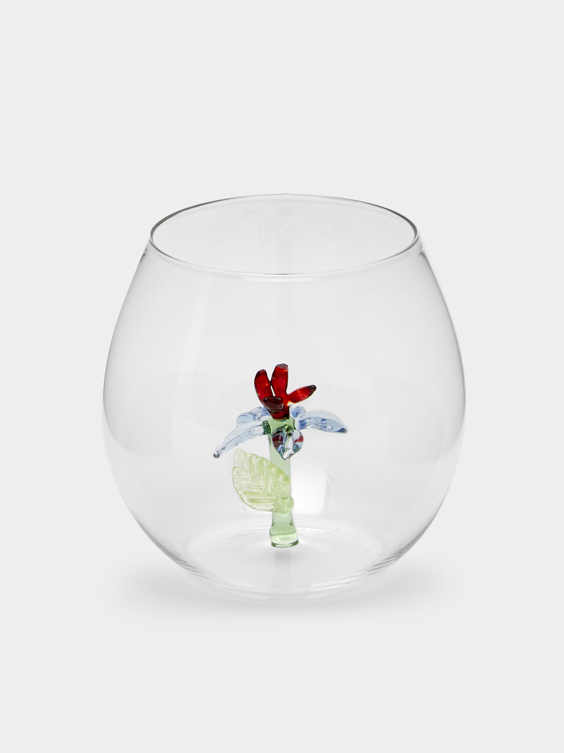 Casarialto - Flower Power Hand-Blown Murano Glass Tumblers (Set of 6) -  - ABASK