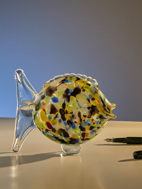 Antique and Vintage - Mid-Century Glass Fish Sculpture - Multiple - ABASK