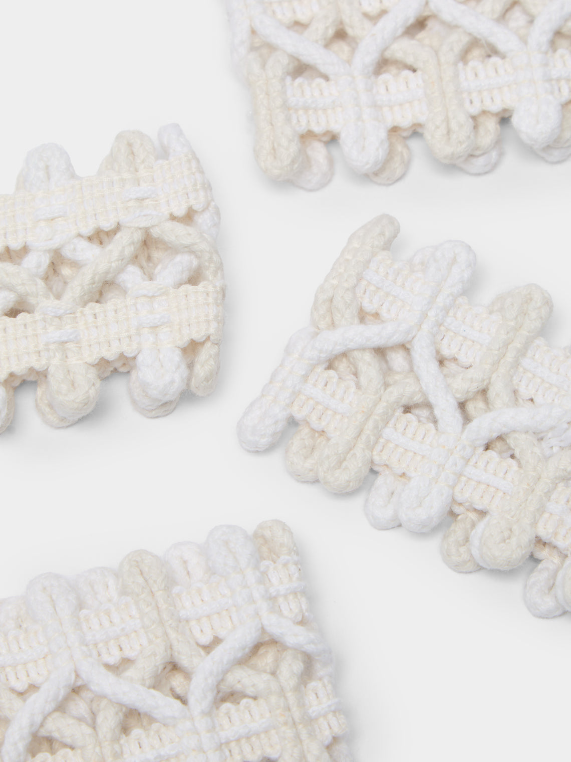 The Table Love - The Linen Loop Napkin Rings (Set of 4) -  - ABASK