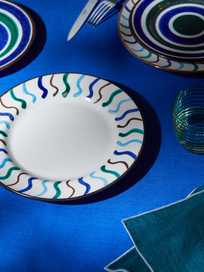Ceramica Pinto - Vietri Hand-Painted Ceramic Side Plates (Set of 4) -  - ABASK