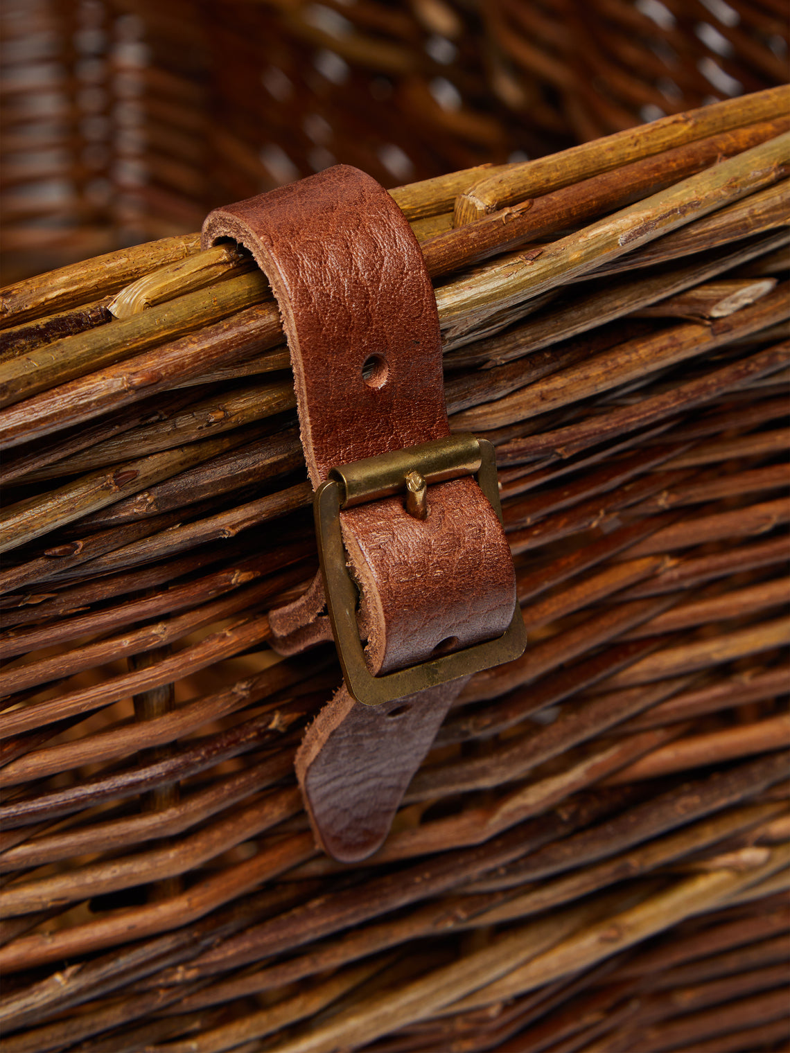 Sussex Willow Baskets - Handwoven Willow Picnic Basket -  - ABASK
