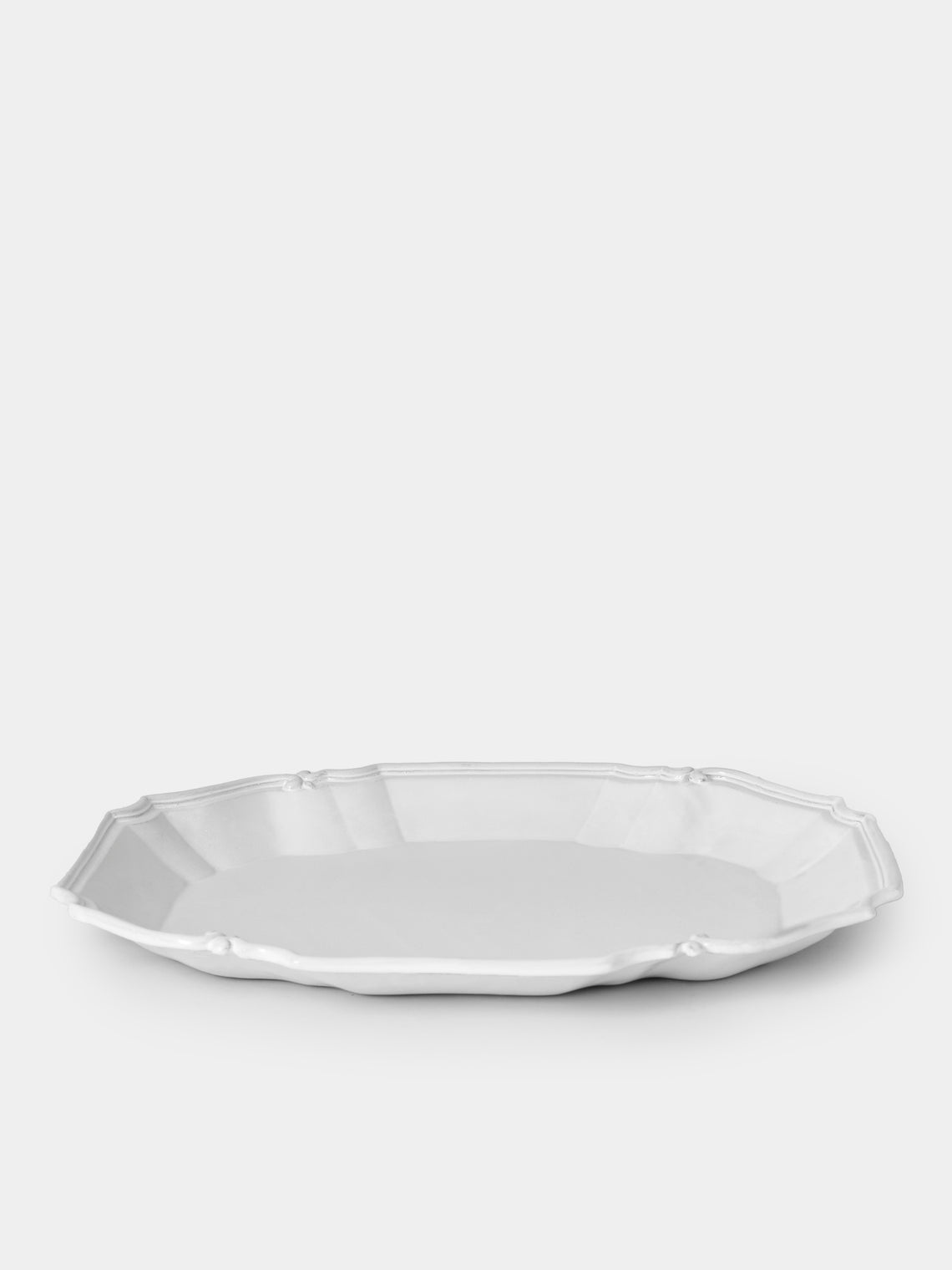 Astier de Villatte - Hand-Glazed Ceramic Large Platter - White - ABASK