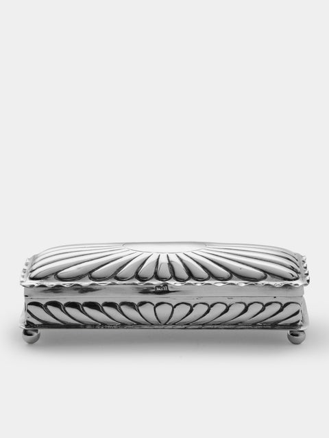Antique and Vintage - 1894 Small Sterling Box - Silver - ABASK - 