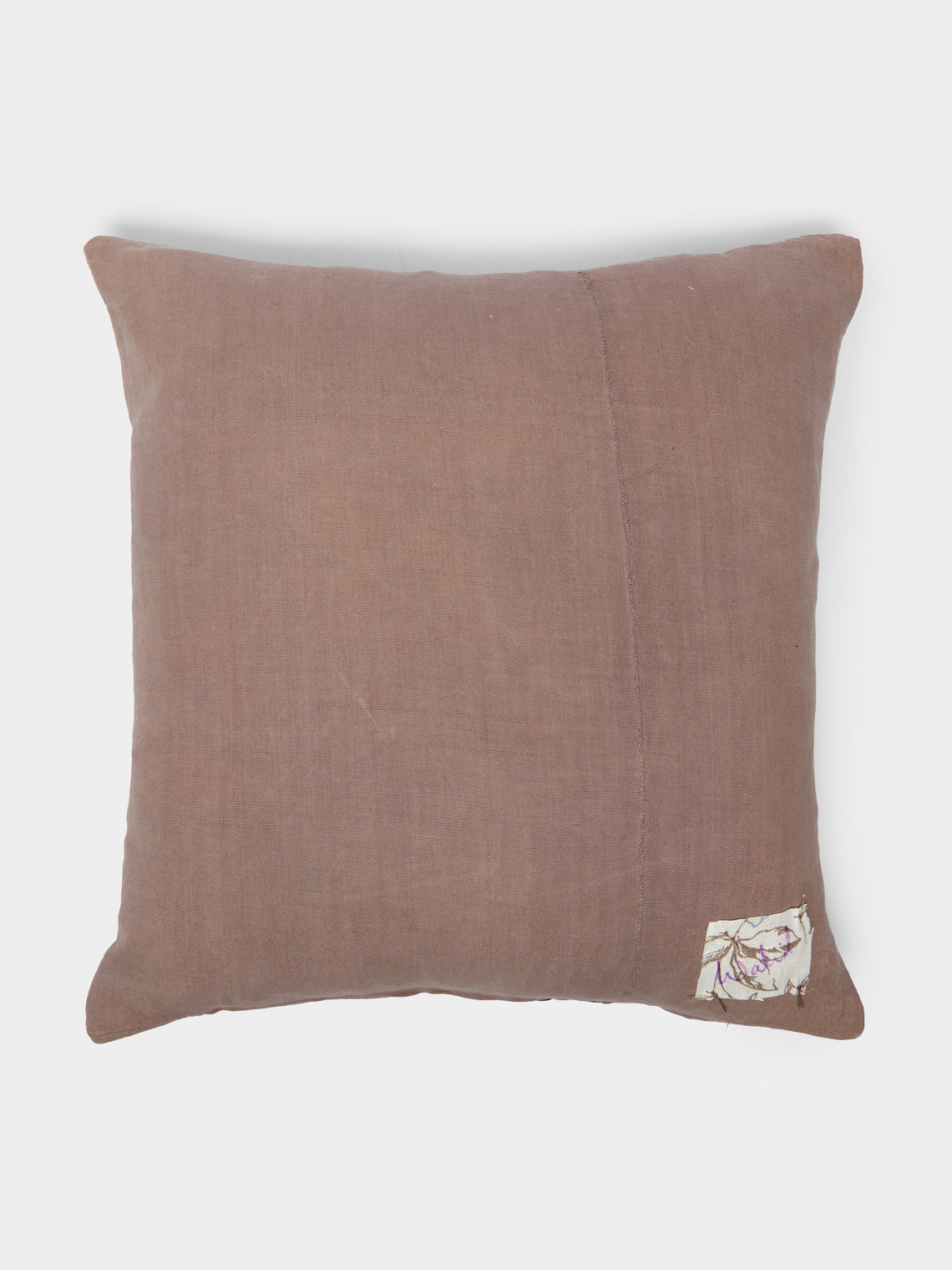By Walid - 19th-Century Needlepoint Wool Cushion -  - ABASK