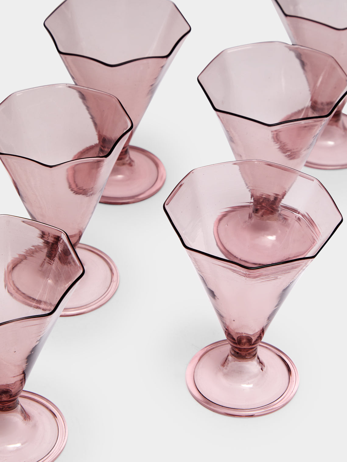 Antique and Vintage - 1920 Murano Decanter with Glasses (Set of 11) -  - ABASK