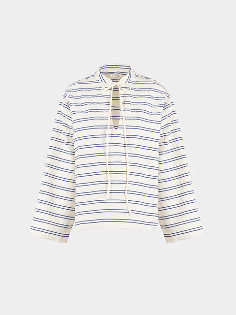 A.Shirt - Tatiana Cotton Shirt | Size: XS - Cream - ABASK - 