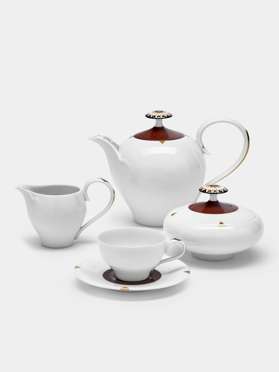 Augarten - Ena Rottenberg Hand-Painted Porcelain Coffee Collection - White - ABASK - 