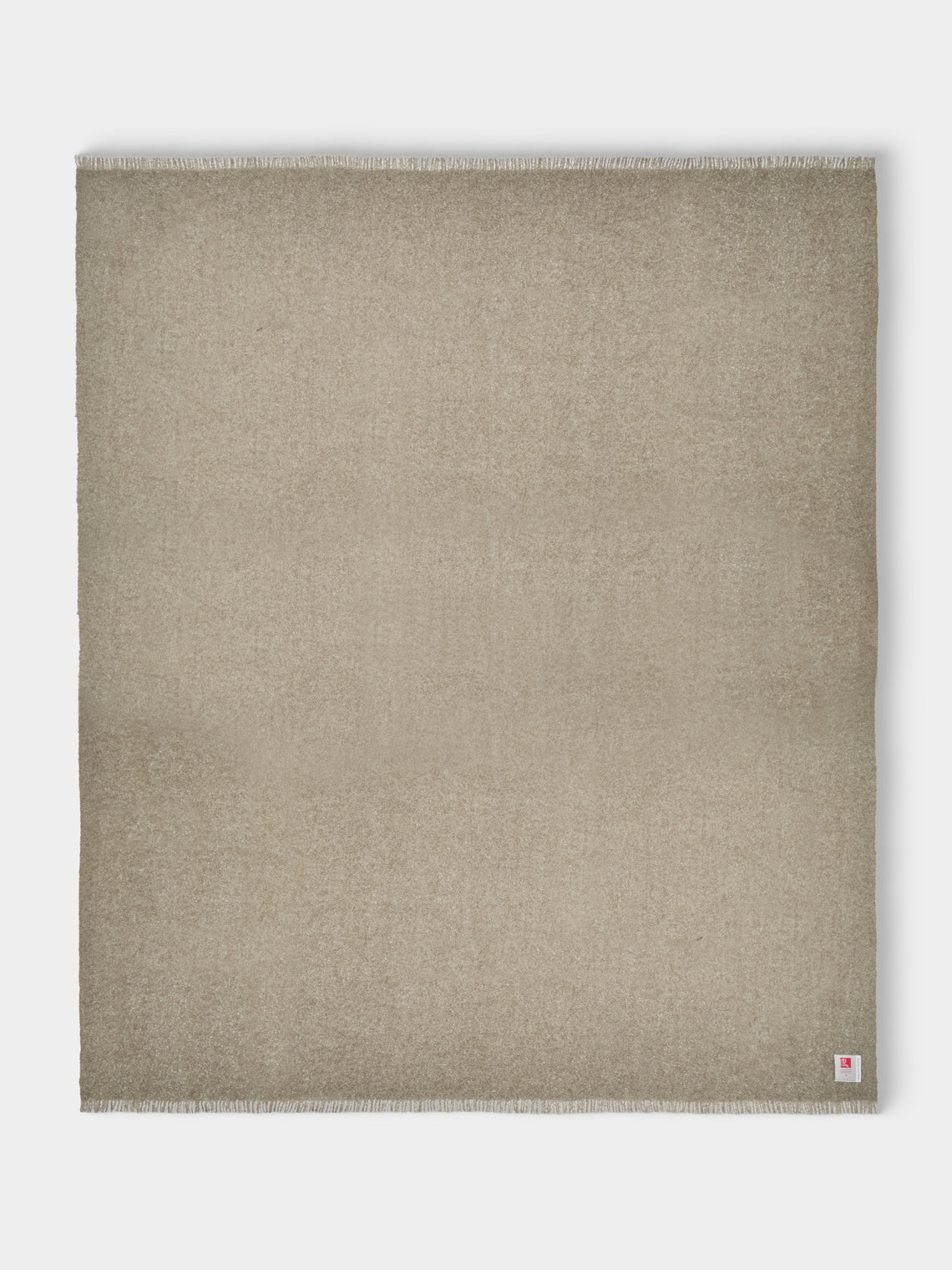 Brun de Vian-Tiran - Cirrus Handwoven Mohair Bed Blanket (108in/2.75m) - Beige - ABASK - 