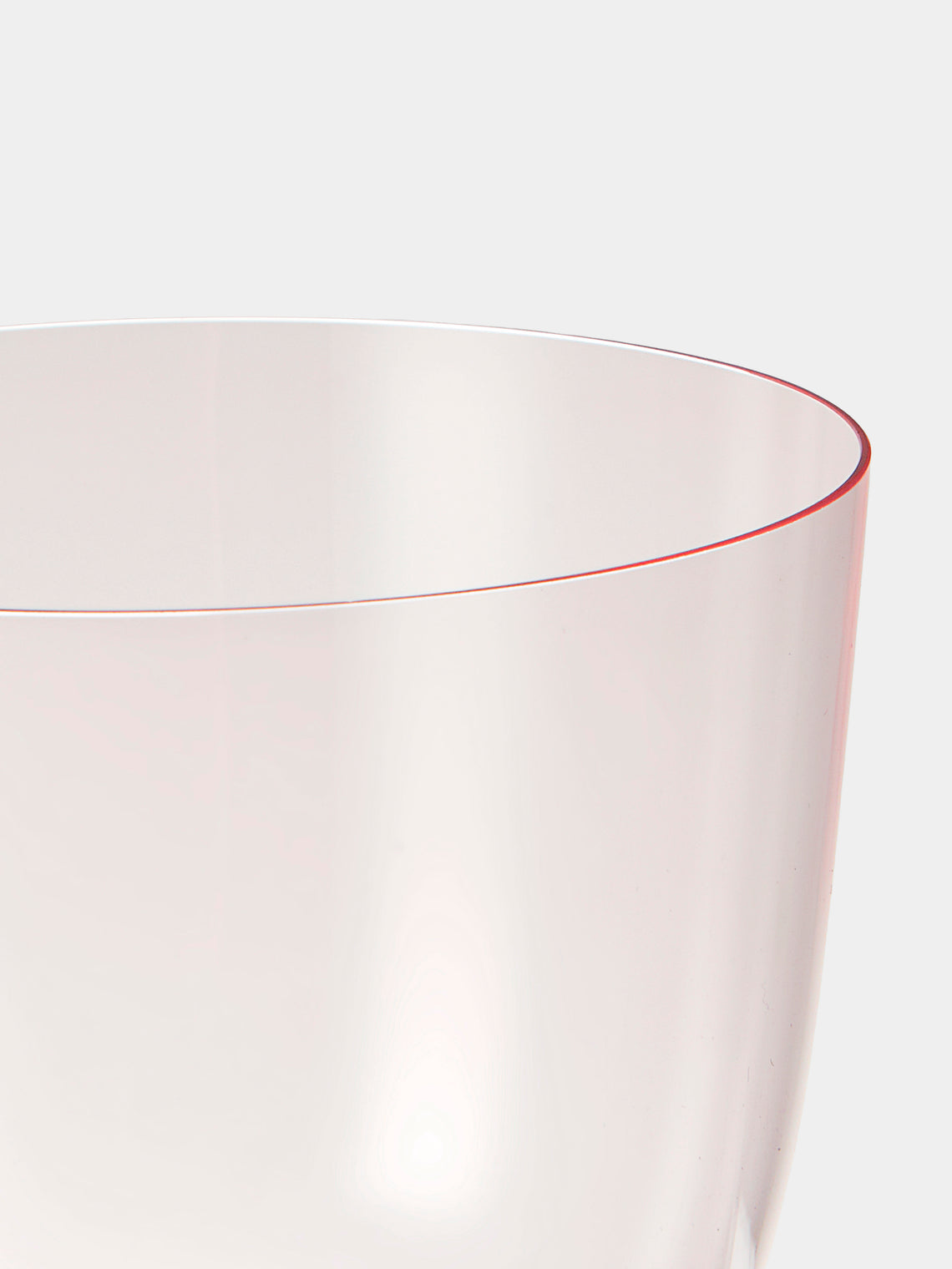 Lobmeyr - | Set of 2 | Alpha Crystal Tumblers - Pink - ABASK