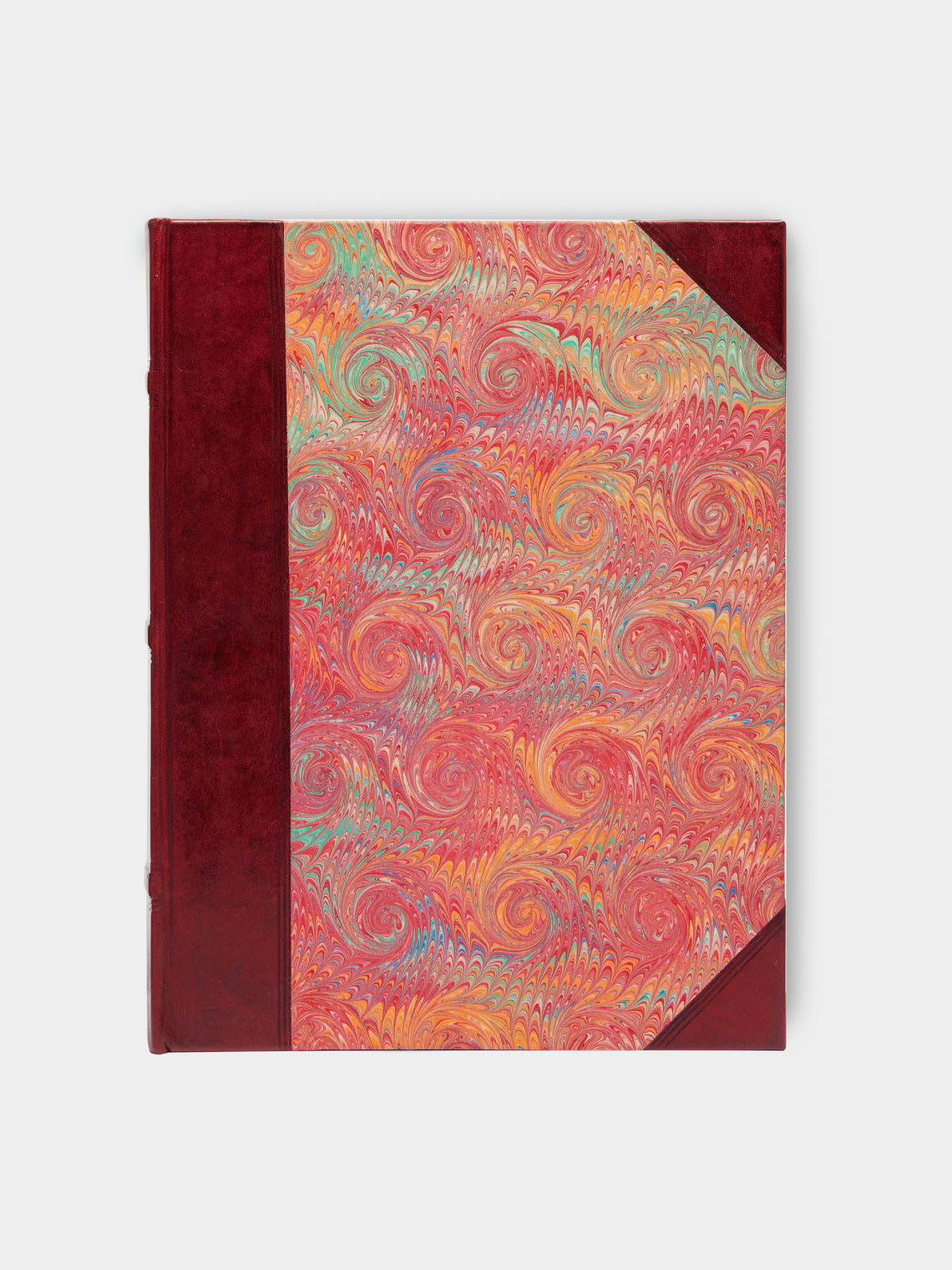 Giannini Firenze - Hand-Marbled Leather Bound Photo Album -  - ABASK - 